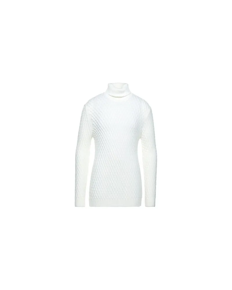 Les Copains STRICKWAREN - Rollkragenpulloverauf YOOX.COM Weiß