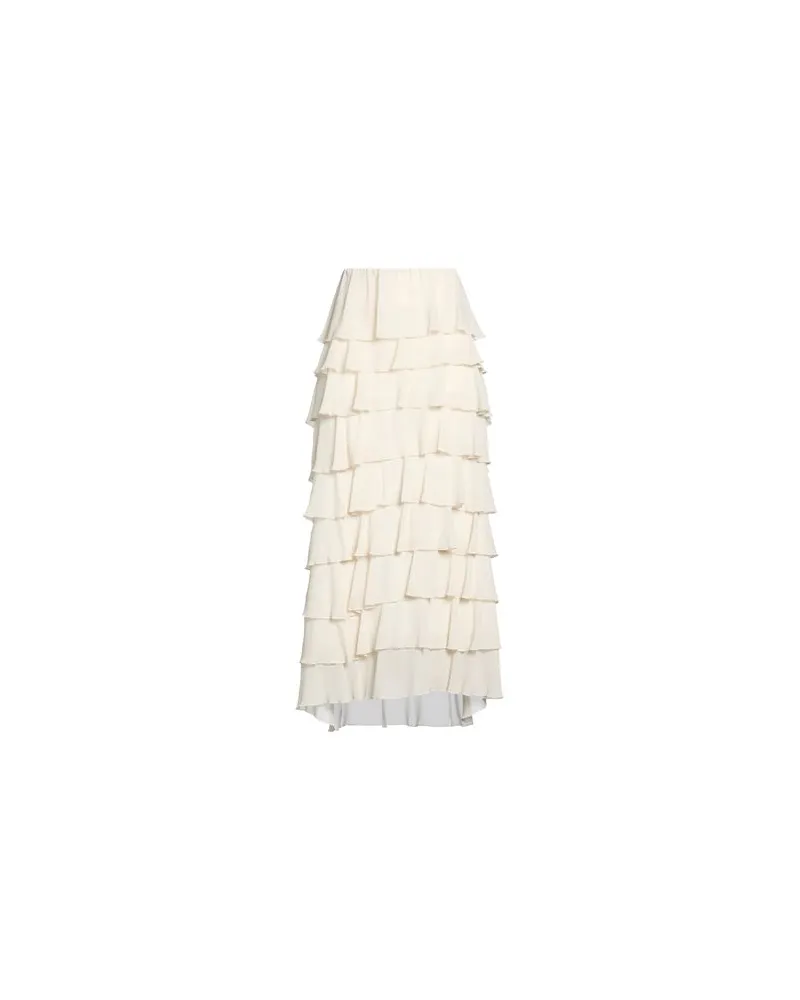 Soallure HOSEN & RÖCKE - Maxi-Röckeauf YOOX.COM Elfenbein