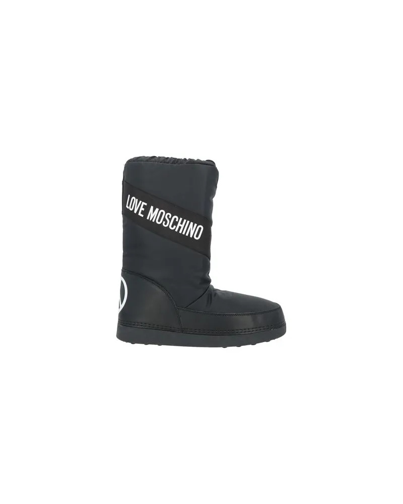 Moschino SCHUHE - Stiefelauf YOOX.COM Schwarz