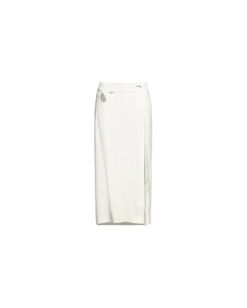 Dion Lee HOSEN & RÖCKE - Midi-Röckeauf YOOX.COM Weiß