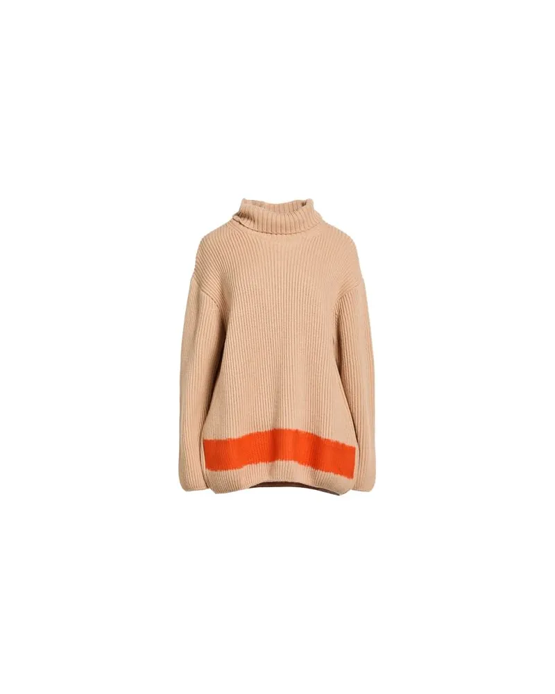 MSGM STRICKWAREN - Rollkragenpulloverauf YOOX.COM Sand