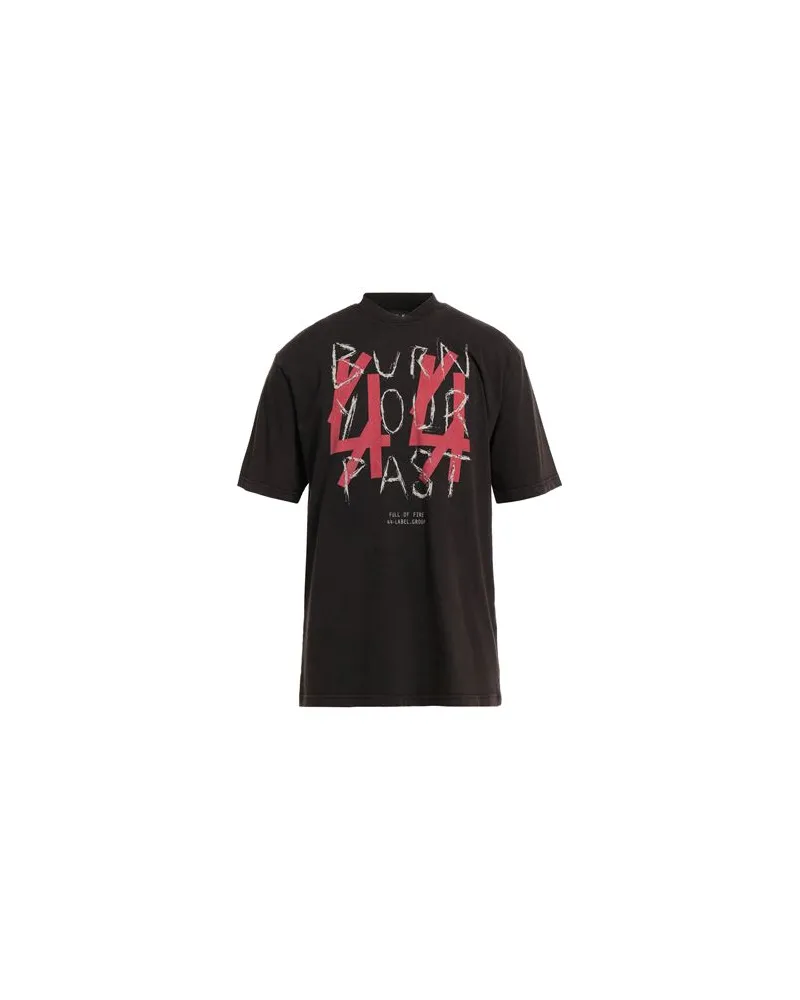44 LABEL GROUP TOPS - T-shirtsauf YOOX.COM Dunkelbraun