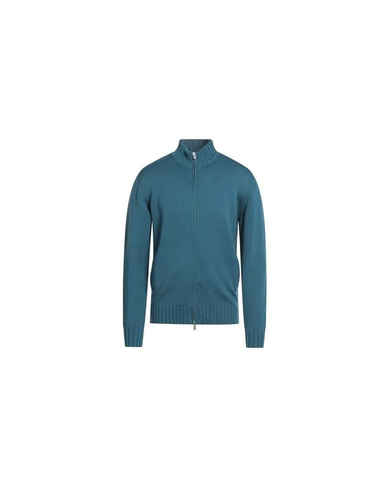 Filippo de Laurentiis STRICKWAREN - Strickjackenauf YOOX.COM Aquamarin