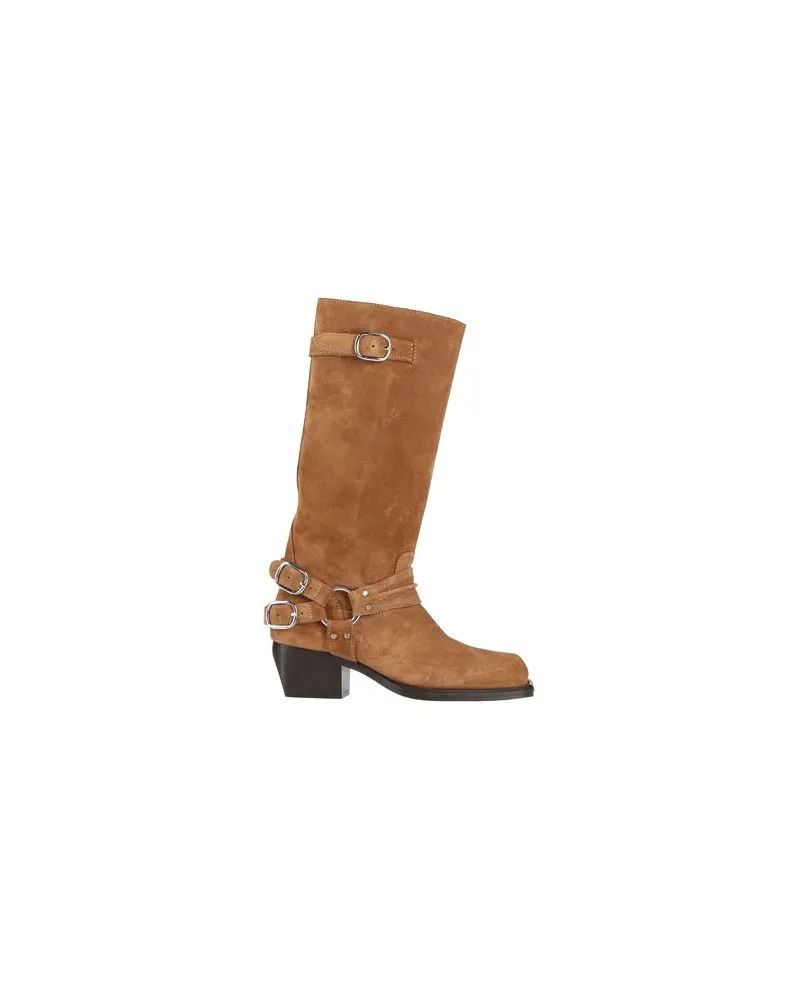 Sandro SCHUHE - Stiefelauf YOOX.COM Kamel