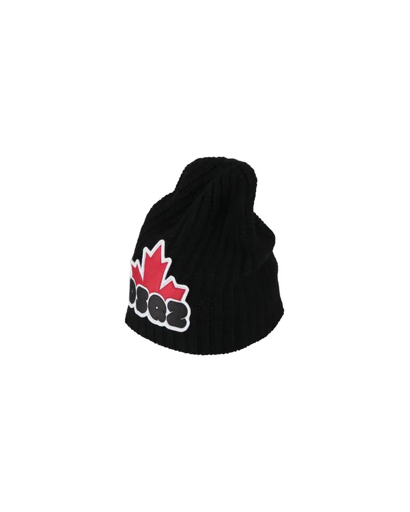 Dsquared2 ACCESSOIRES - Mützen & Hüteauf YOOX.COM Schwarz