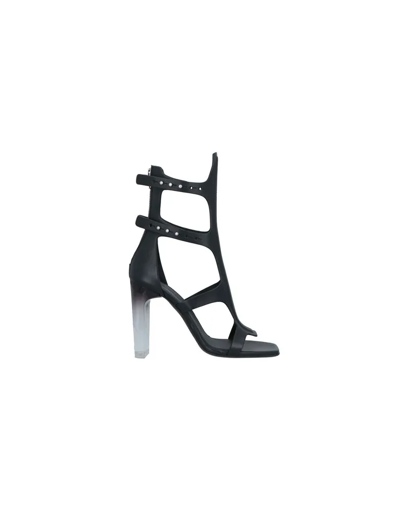 Rick Owens SCHUHE - Sandalenauf YOOX.COM Schwarz