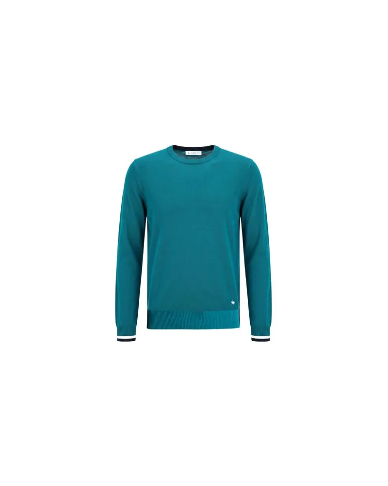 Manuel Ritz STRICKWAREN - Pulloverauf YOOX.COM Aquamarin