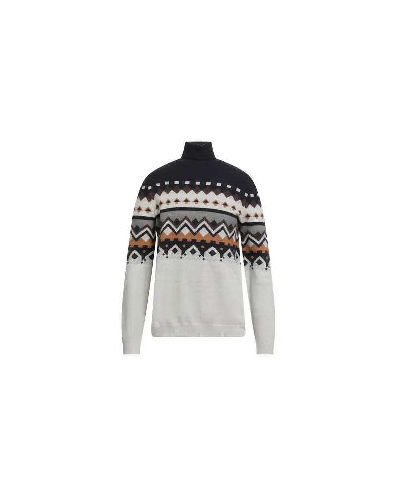 Fred Mello STRICKWAREN - Rollkragenpulloverauf YOOX.COM Hellgrau
