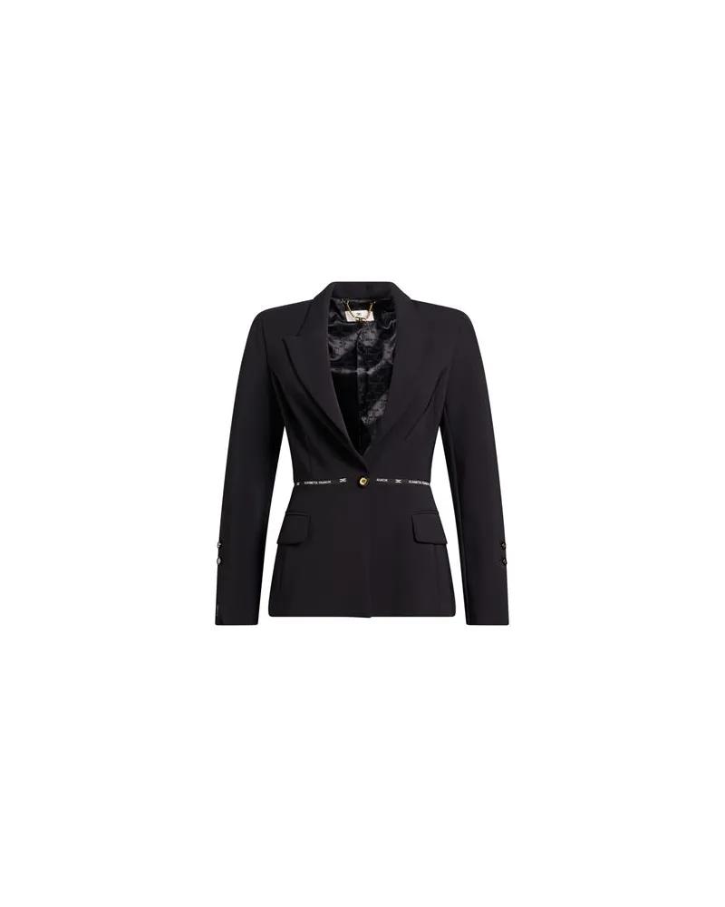 Elisabetta Franchi ANZÜGE und CO-ORDS - Blazersauf YOOX.COM Schwarz