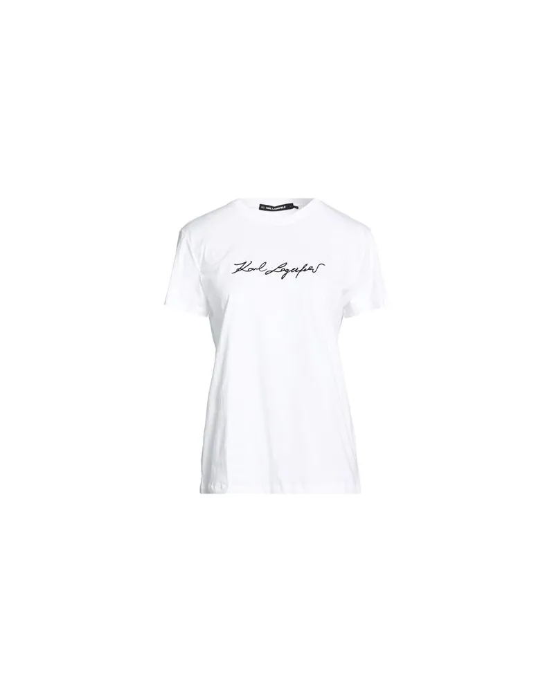 Karl Lagerfeld KARL CARES - TOPS - T-shirtsauf YOOX.COM Weiß