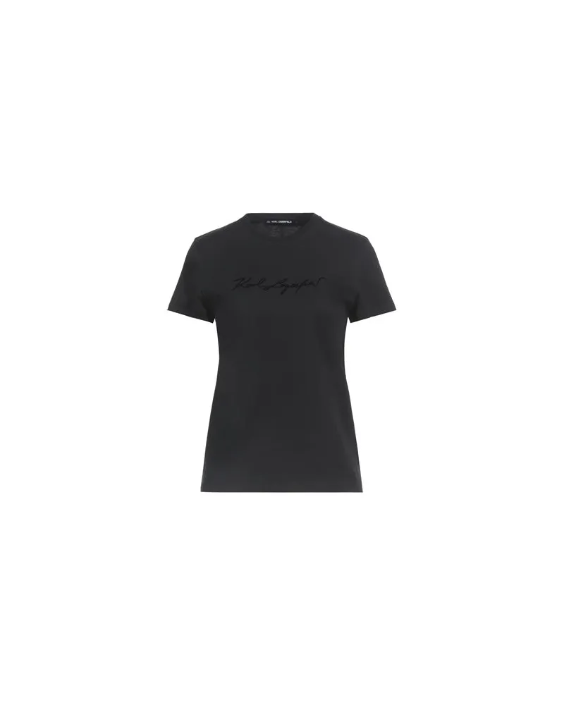 Karl Lagerfeld TOPS - T-shirtsauf YOOX.COM Schwarz