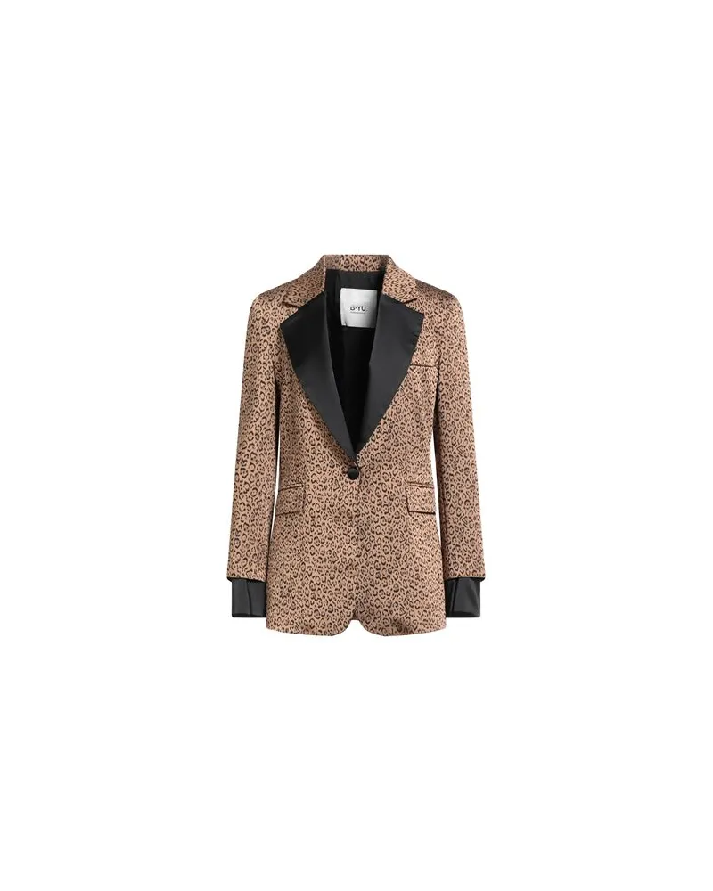 B.yu ANZÜGE und CO-ORDS - Blazersauf YOOX.COM Sand