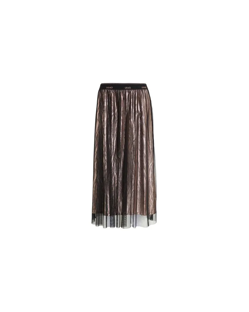 Liu Jo HOSEN & RÖCKE - Maxi-Röckeauf YOOX.COM Roségold