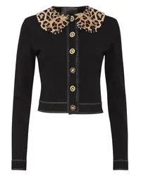 Philipp Plein Strickjacke Schwarz