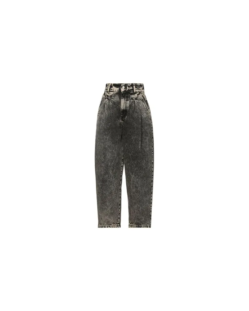 SOLOTRE HOSEN & RÖCKE - Jeanshosenauf YOOX.COM Schwarz