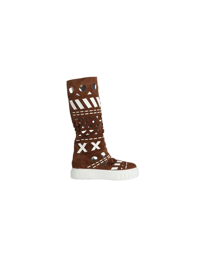 Casadei SCHUHE - Stiefelauf YOOX.COM Braun