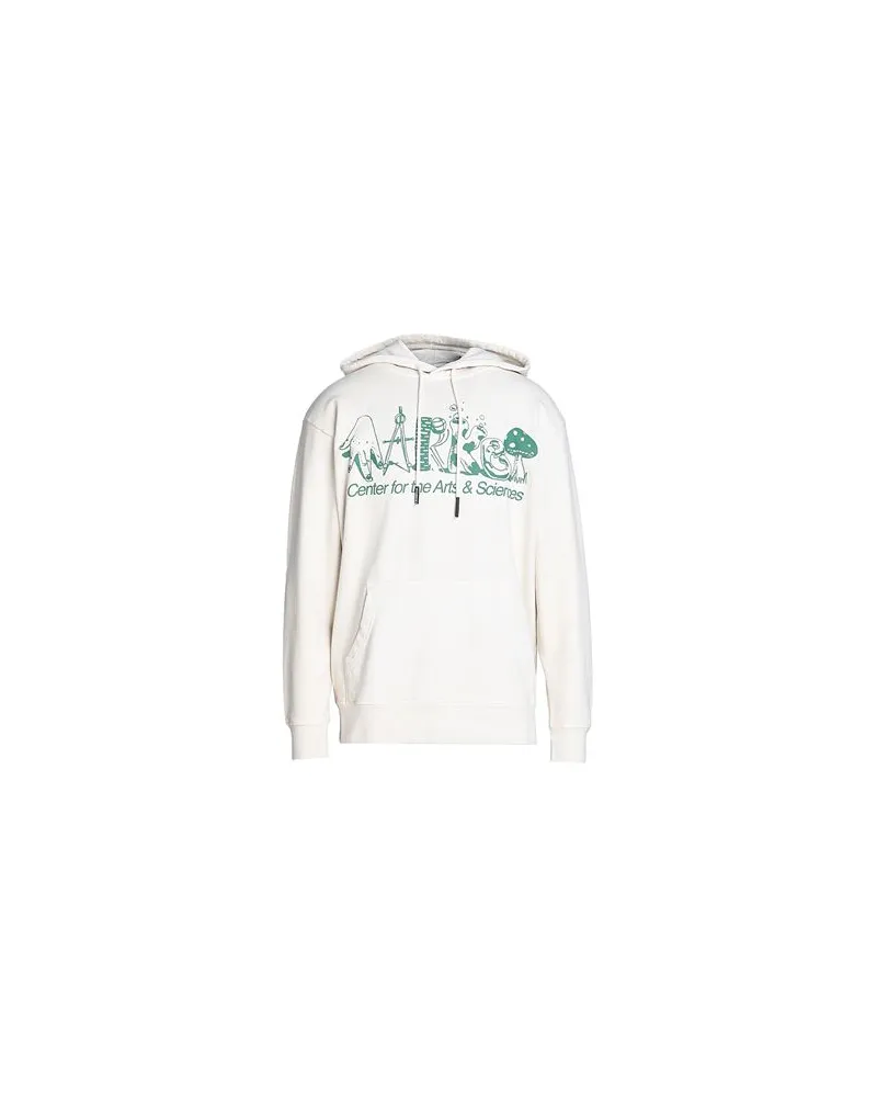 Market SMILEY ARTS & SCIENCES HOODIE  - TOPS - Sweatshirtsauf YOOX.COM Cremeweiß