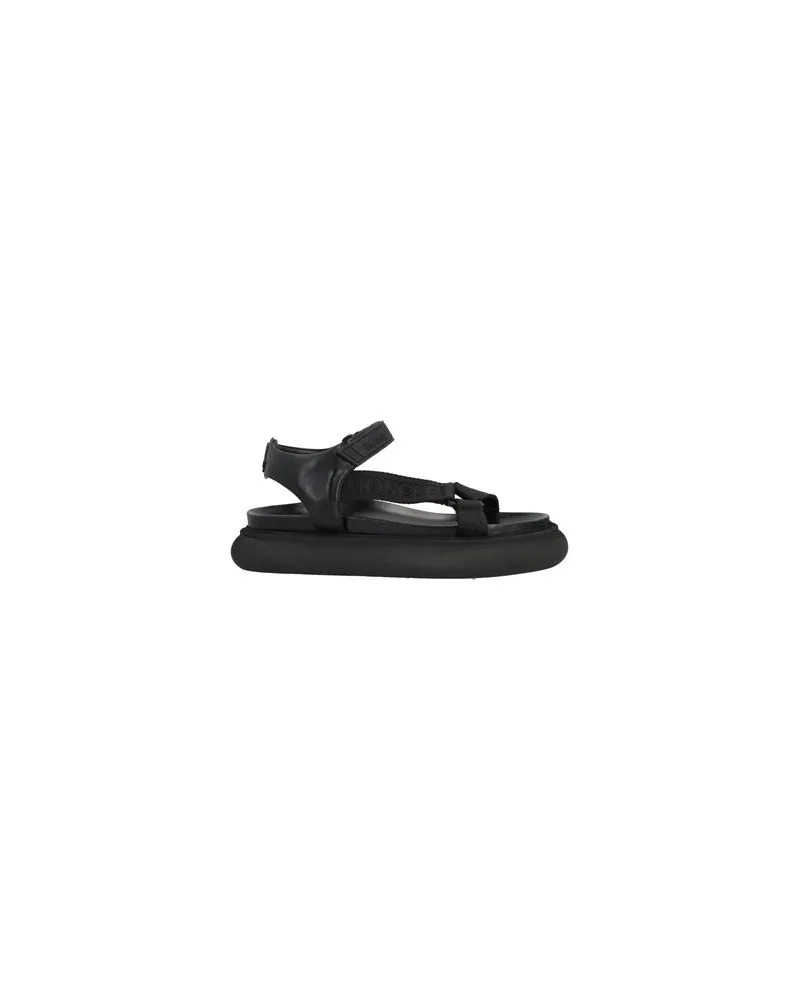 Moncler SCHUHE - Sandalenauf YOOX.COM Schwarz