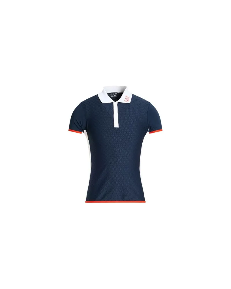 EA7 TOPS - Poloshirtsauf YOOX.COM Nachtblau