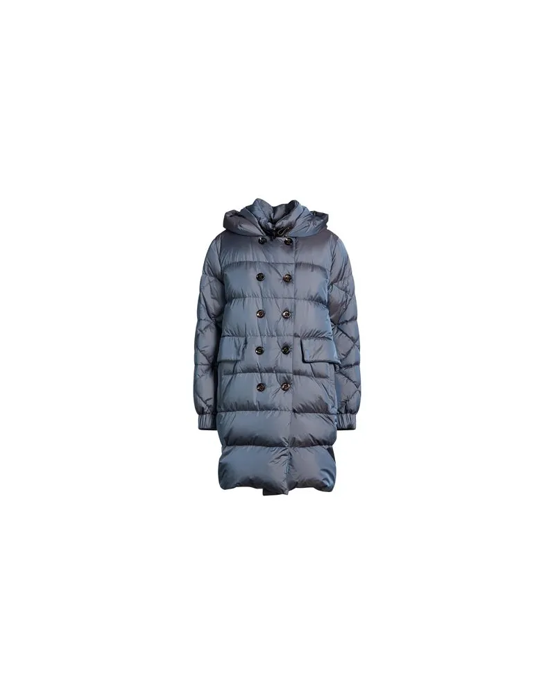 MOORER JACKEN & MÄNTEL - Pufferjacken & Daunenjackenauf YOOX.COM Taubenblau