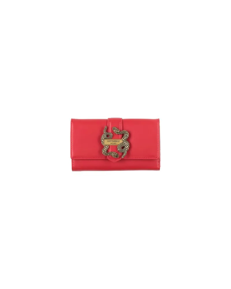 Just Cavalli Kleinlederwaren - Brieftaschenauf YOOX.COM Rot