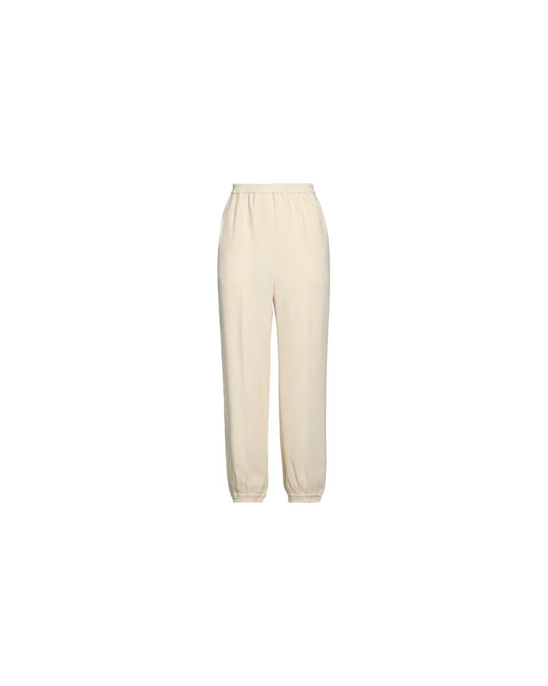 Nanushka HOSEN & RÖCKE - Hosenauf YOOX.COM Cremeweiß