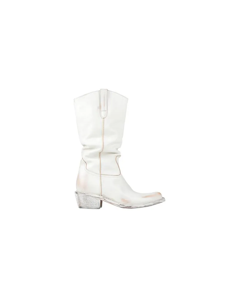 Moma SCHUHE - Stiefelauf YOOX.COM Weiß