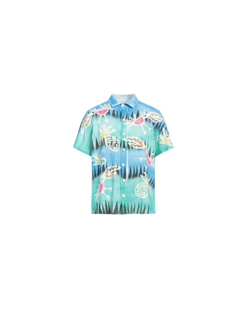 Jungmaven TOPS - Hemdenauf YOOX.COM Azurblau
