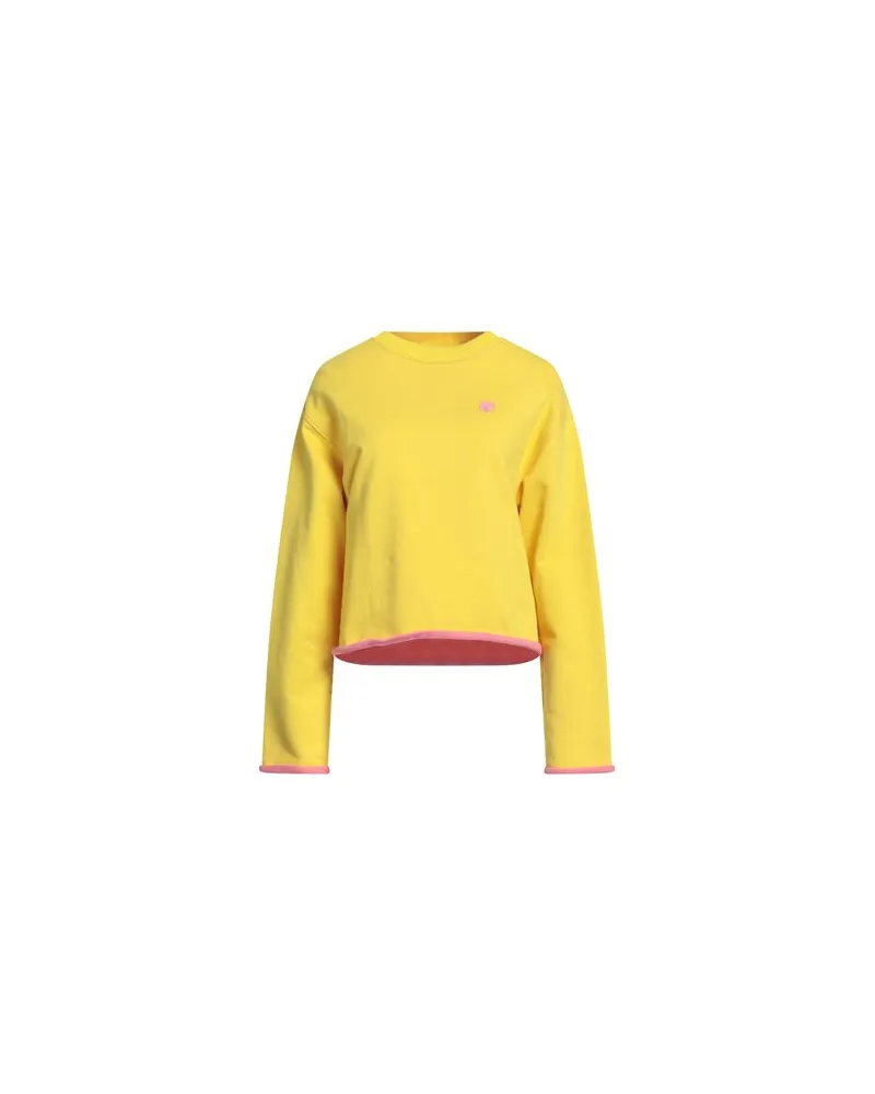 Chiara Ferragni TOPS - Sweatshirtsauf YOOX.COM Gelb