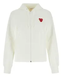 Comme des Garçons Sweatshirt Weiß