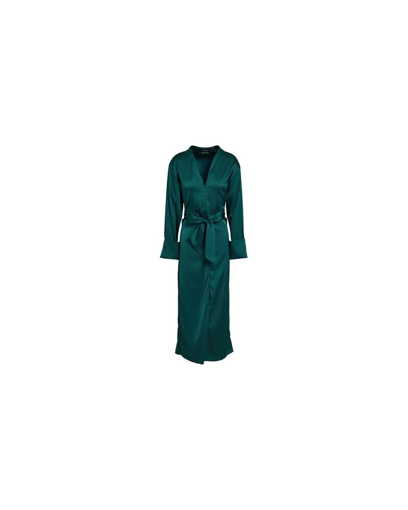 Maison Scotch KLEIDER - Midi-Kleiderauf YOOX.COM Smaragdgrün
