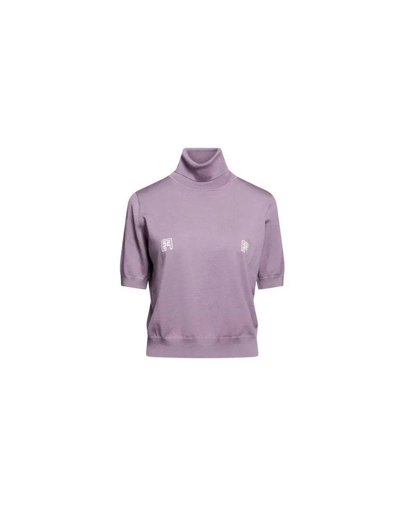Elisabetta Franchi STRICKWAREN - Rollkragenpulloverauf YOOX.COM Violett