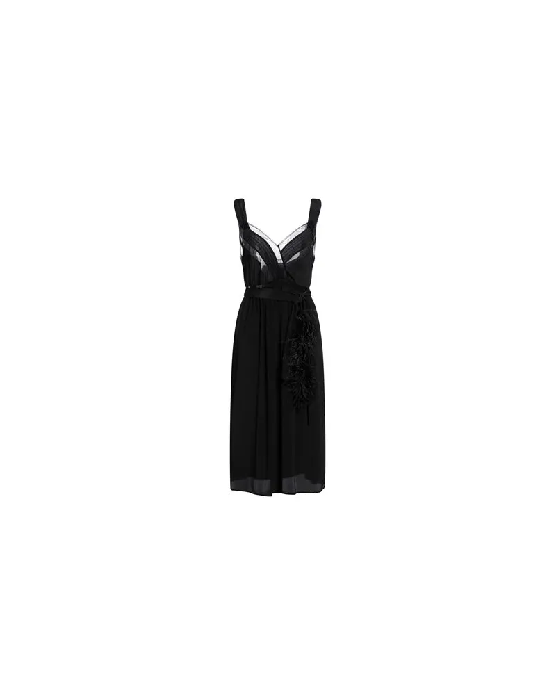 Simone Rocha KLEIDER - Midi-Kleiderauf YOOX.COM Schwarz