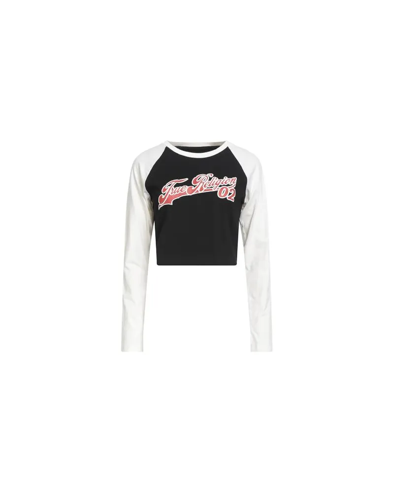 True Religion TOPS - T-shirtsauf YOOX.COM Schwarz