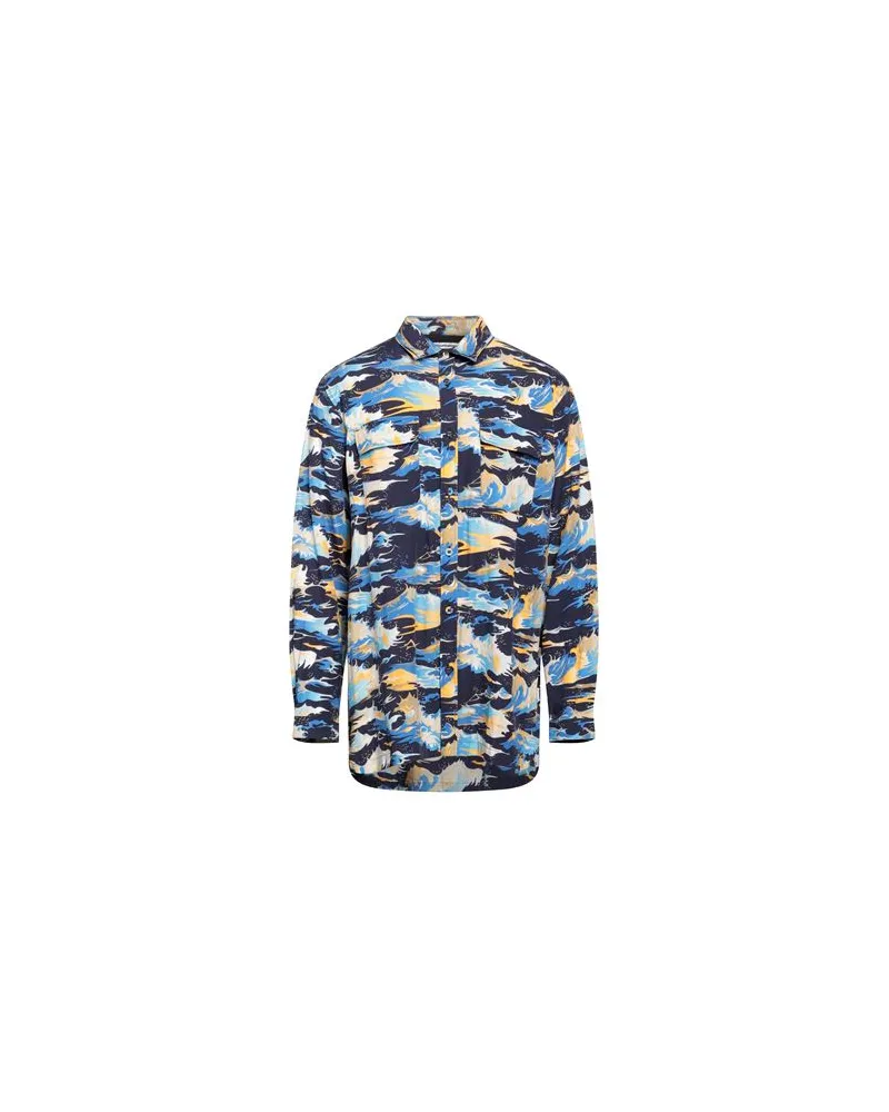 White Mountaineering TOPS - Hemdenauf YOOX.COM Marineblau