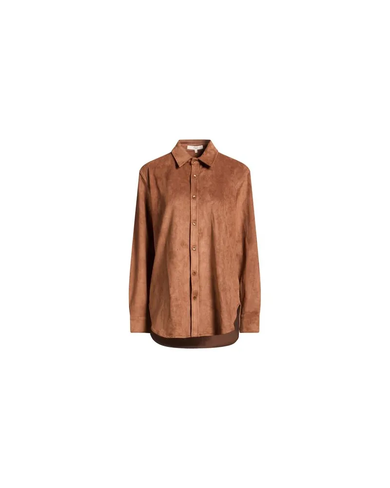 tibi TOPS - Hemdenauf YOOX.COM Kamel