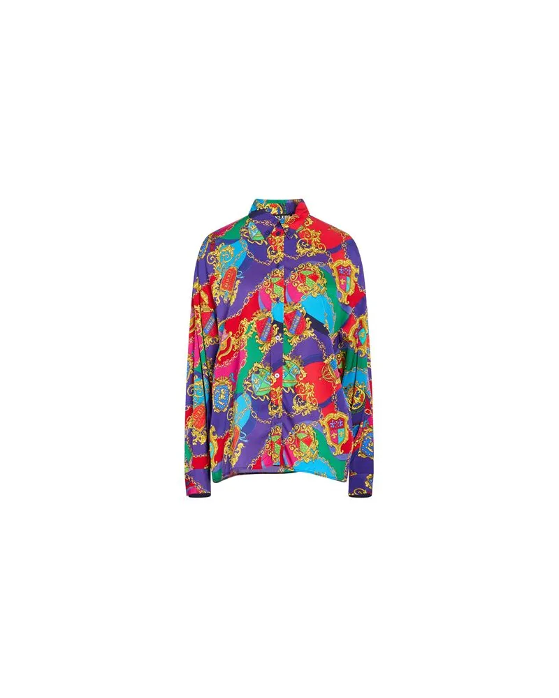 Versace Jeans TOPS - Hemdenauf YOOX.COM Violett
