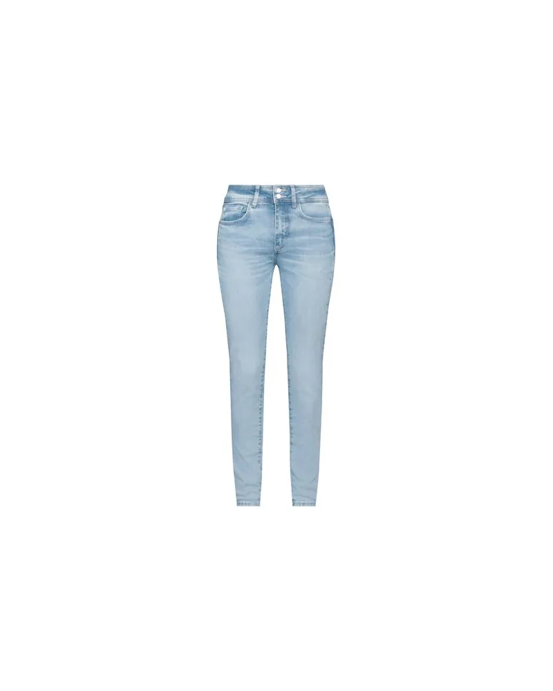 Guess HOSEN & RÖCKE - Jeanshosenauf YOOX.COM Blau