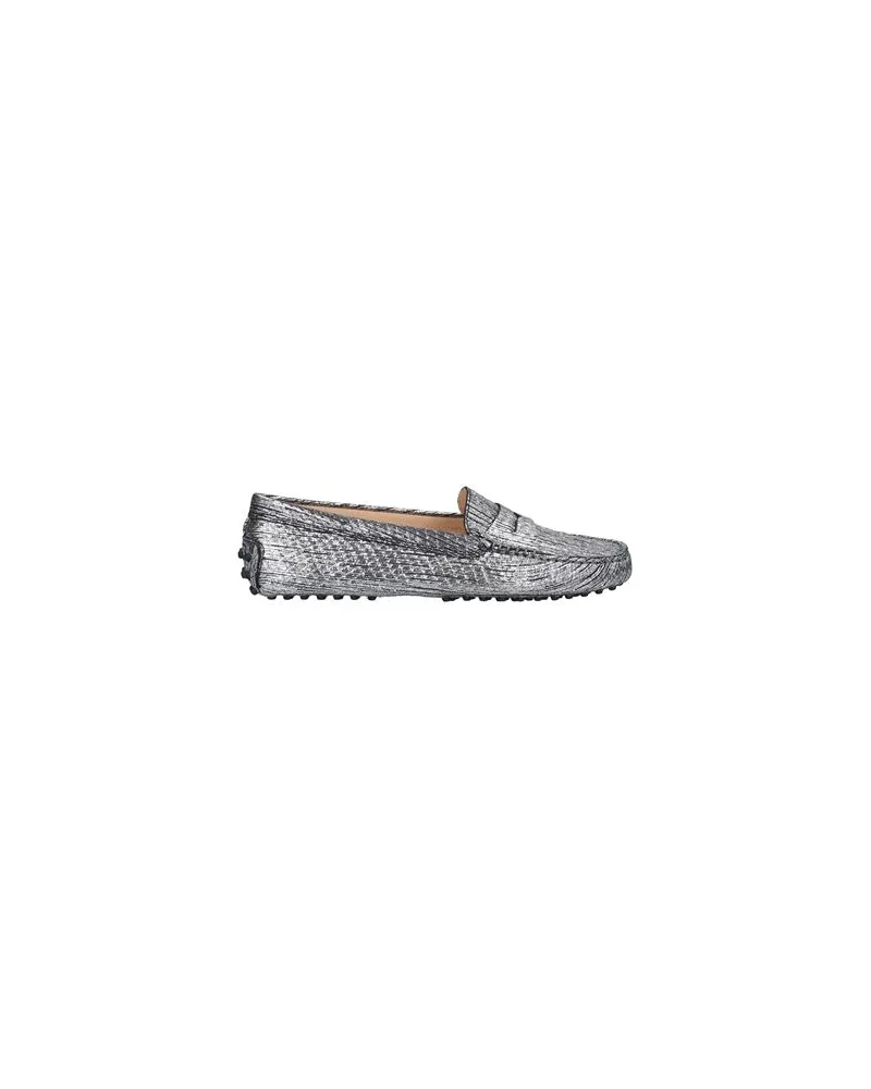 TOD'S SCHUHE - Mokassinsauf YOOX.COM Silber
