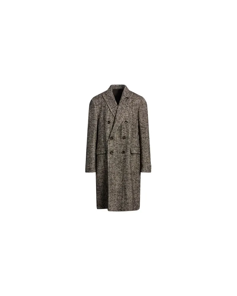 LARDINI JACKEN & MÄNTEL - Mäntelauf YOOX.COM Schokobraun