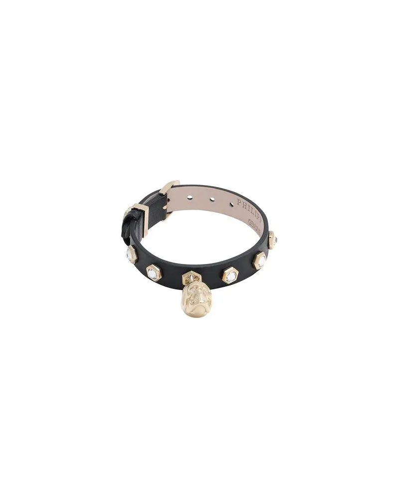 Philipp Plein 3D SKULL  - SCHMUCK und UHREN - Armbänderauf YOOX.COM Schwarz