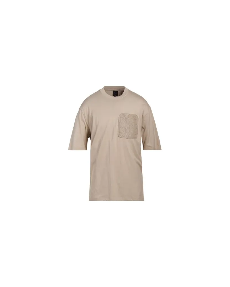 Armani Exchange TOPS - T-shirtsauf YOOX.COM Beige