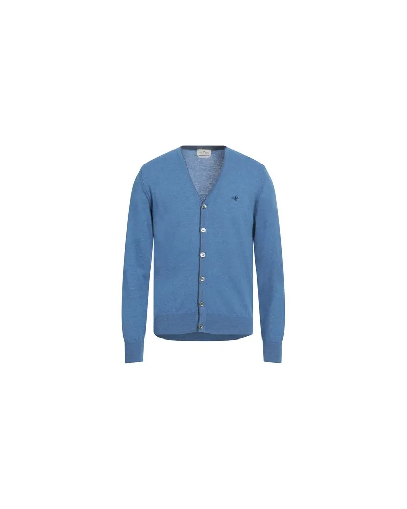 Brooksfield STRICKWAREN - Strickjackenauf YOOX.COM Taubenblau