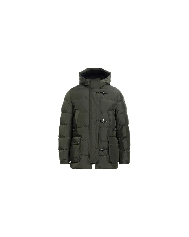 Fay JACKEN & MÄNTEL - Pufferjacken & Daunenjackenauf YOOX.COM Militärgrün