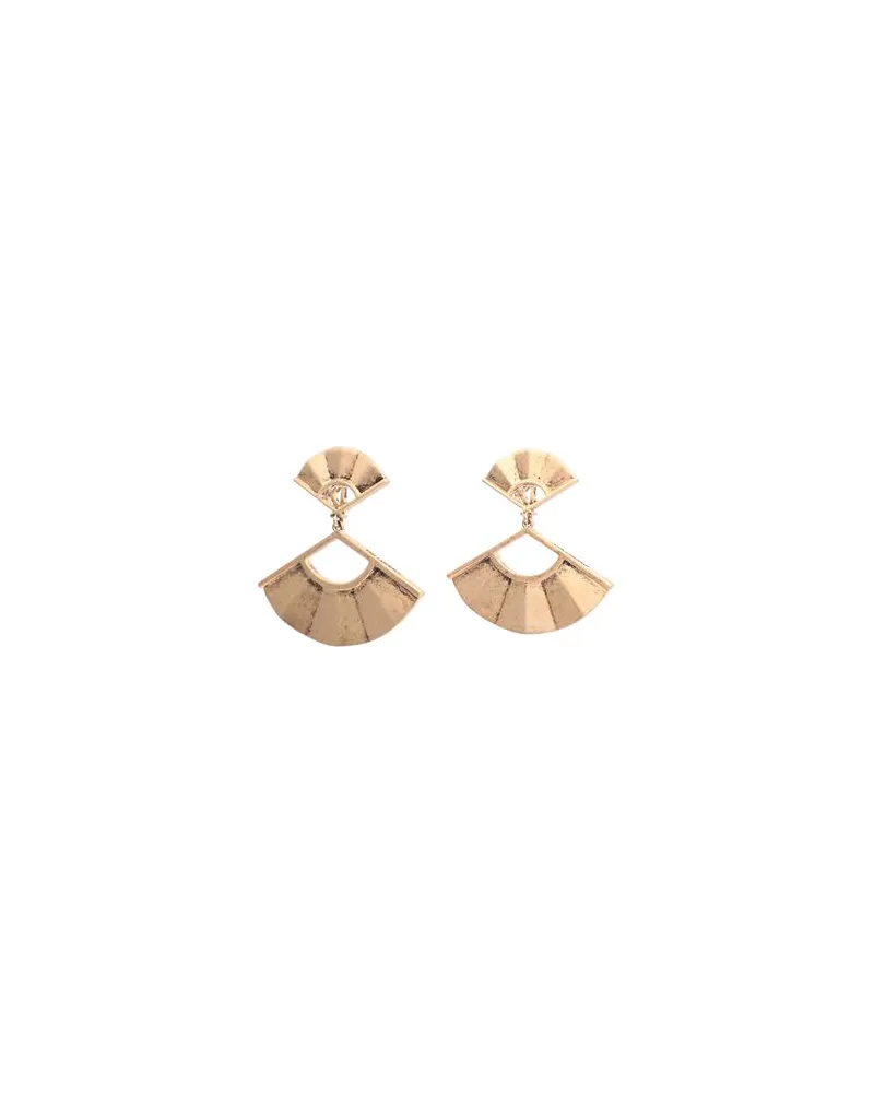 Karl Lagerfeld K/ARCHIVE FAN LG EARRINGS  - SCHMUCK und UHREN - Ohrringeauf YOOX.COM Gold