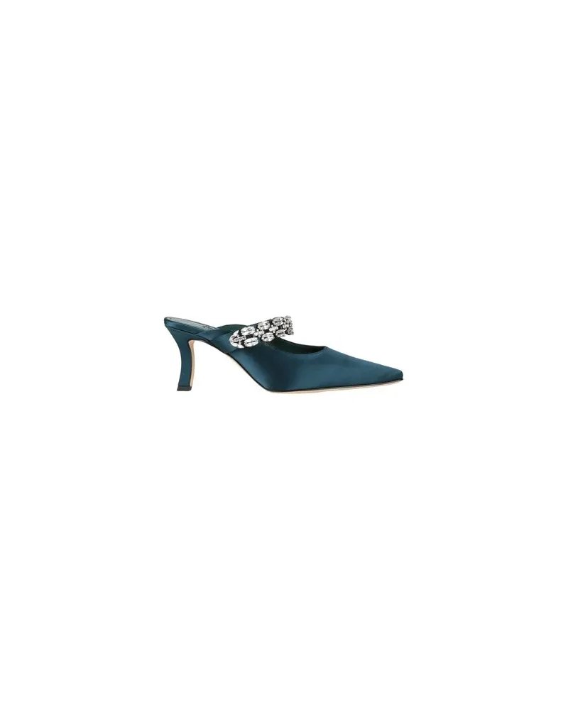 Manolo Blahnik SCHUHE - Mules & Clogsauf YOOX.COM Aquamarin