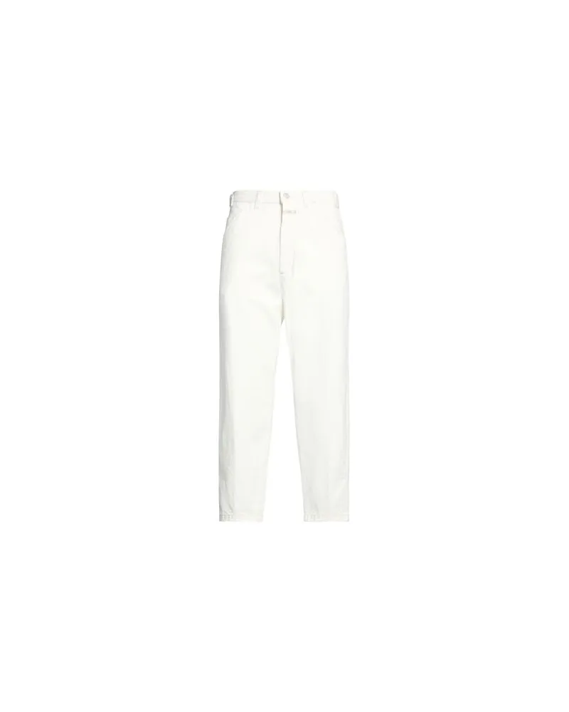 Closed HOSEN & RÖCKE - Jeanshosenauf YOOX.COM Elfenbein