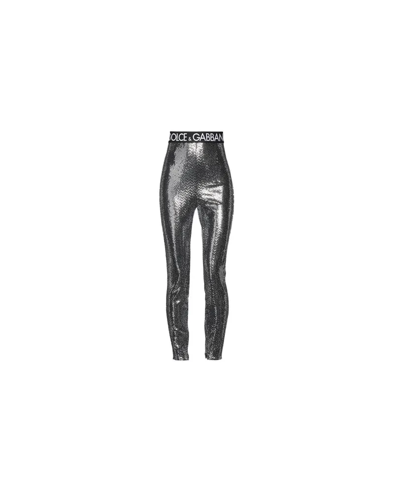 Dolce & Gabbana HOSEN & RÖCKE - Leggingsauf YOOX.COM Silber