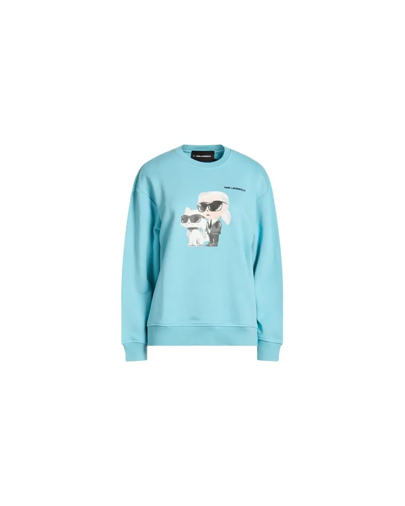 Karl Lagerfeld TOPS - Sweatshirtsauf YOOX.COM Himmelblau