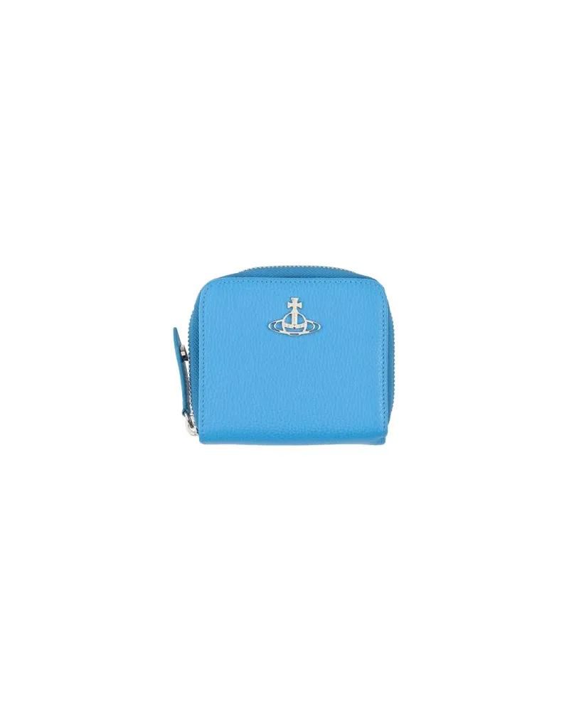 Vivienne Westwood Kleinlederwaren - Brieftaschenauf YOOX.COM Azurblau